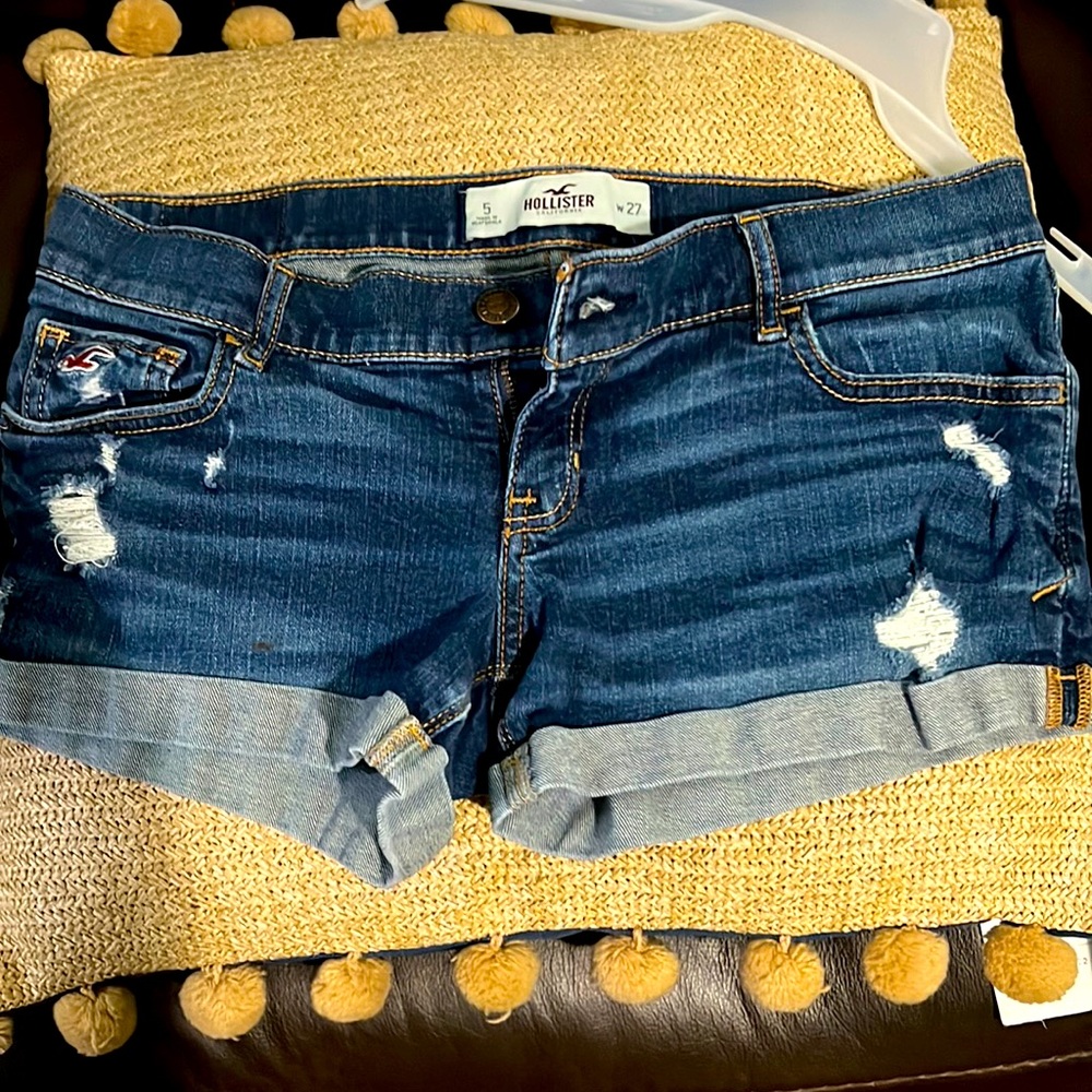 Nice Hollister Jean Shorts
